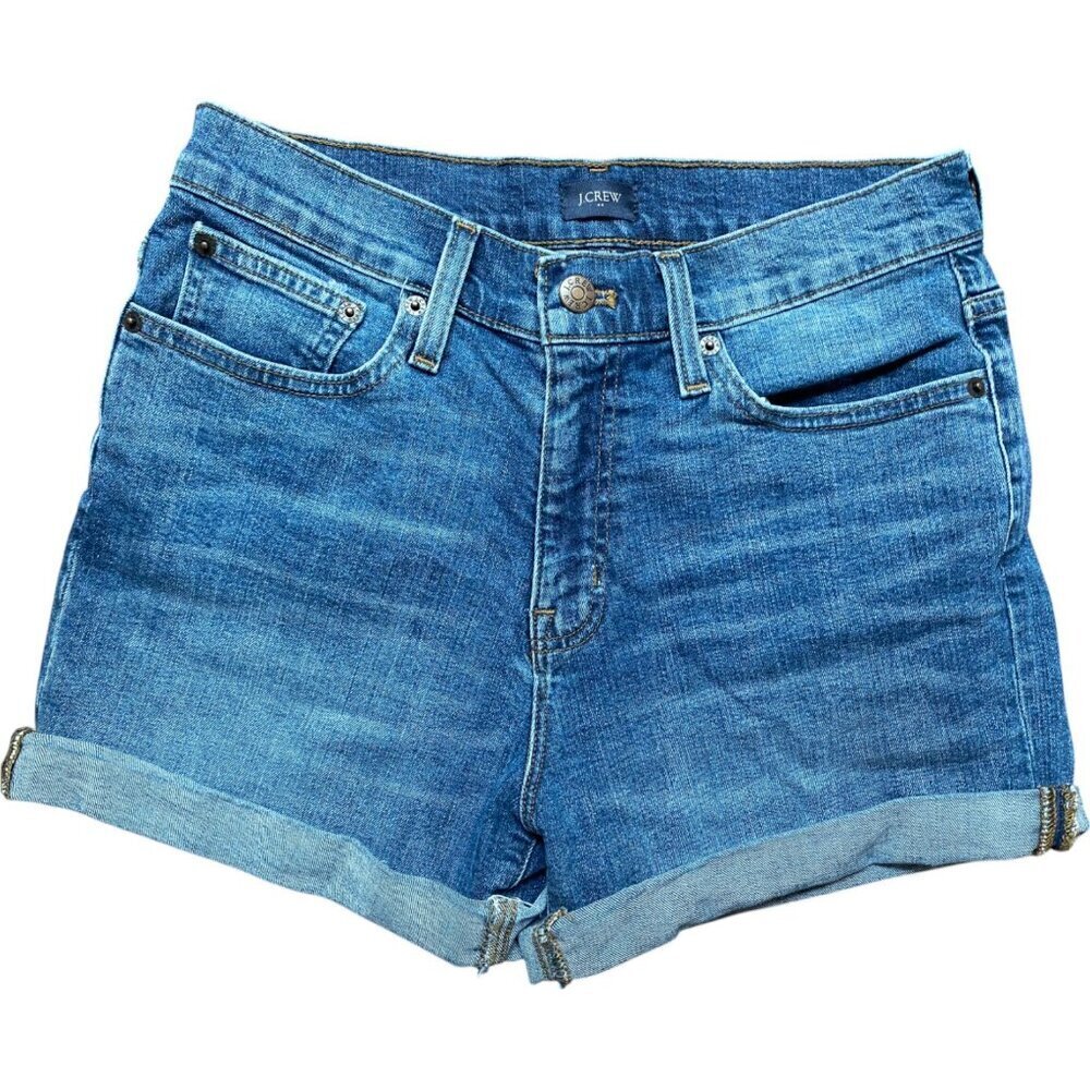 J. Crew Classic Denim Shorts Sz 25 - Picture 3 of 8